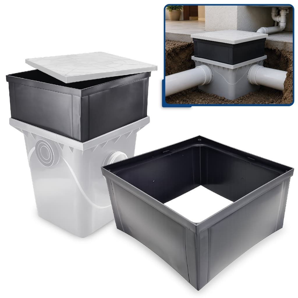 Prolongador Para Caixa de Gordura Grande Premium Metasul 20x41x41
