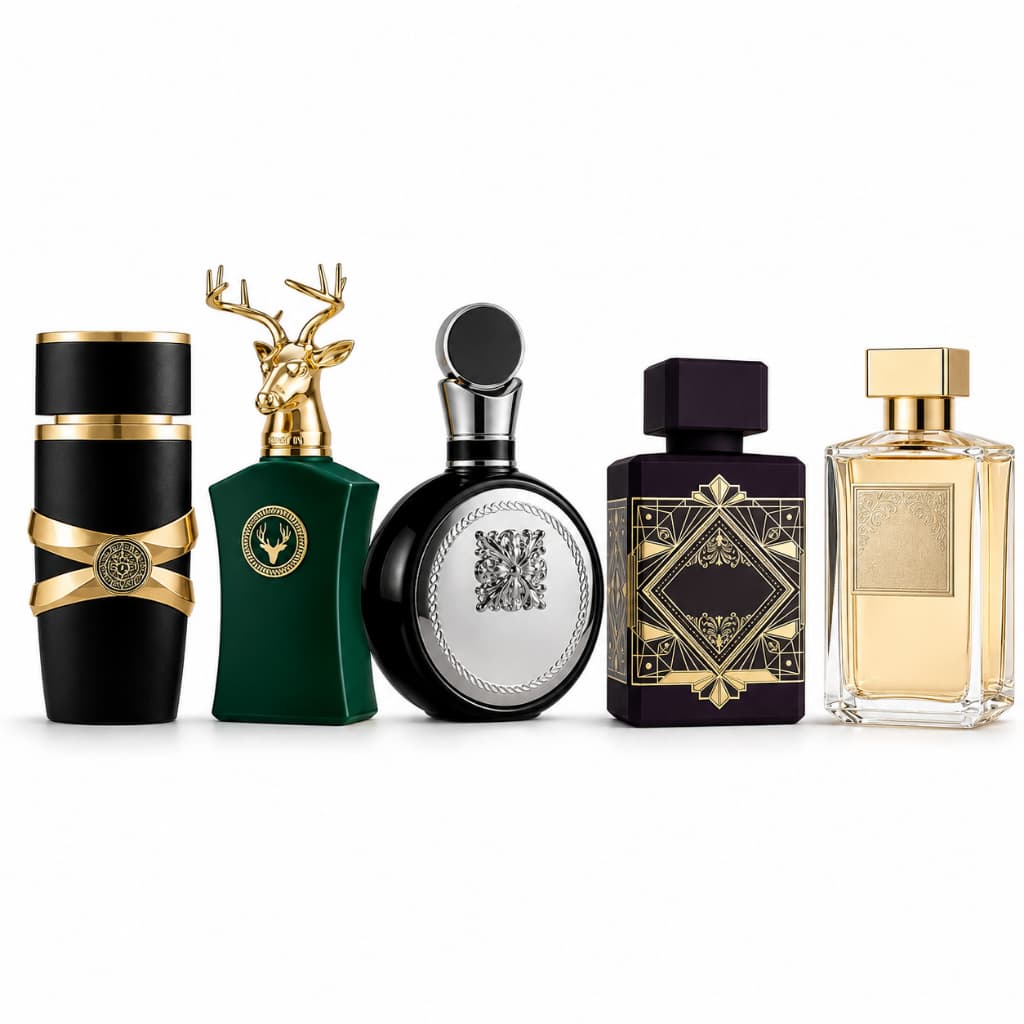 Perfume Árabe Masculino Importado Essência Concentrada Alta Fixação Amadeirado Marcante Premium