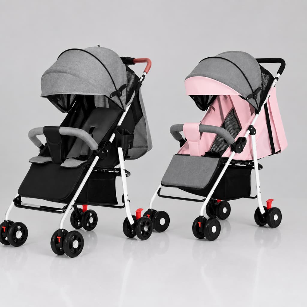 Carrinho de bebê para passeio reclinavel dobravel Assento Acolchoado