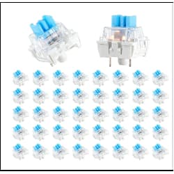 110pcs Switch Teclado Mecânico Clicky Interruptores Mecânicos Para Teclado Gamer, Switch De Substituição Hot Swap