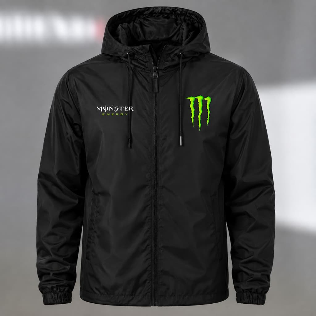 Jaqueta Corta Vento Monster Impermeável Masculino Feminino Sportivo Casual Corrida Academia Premium Bolso interno