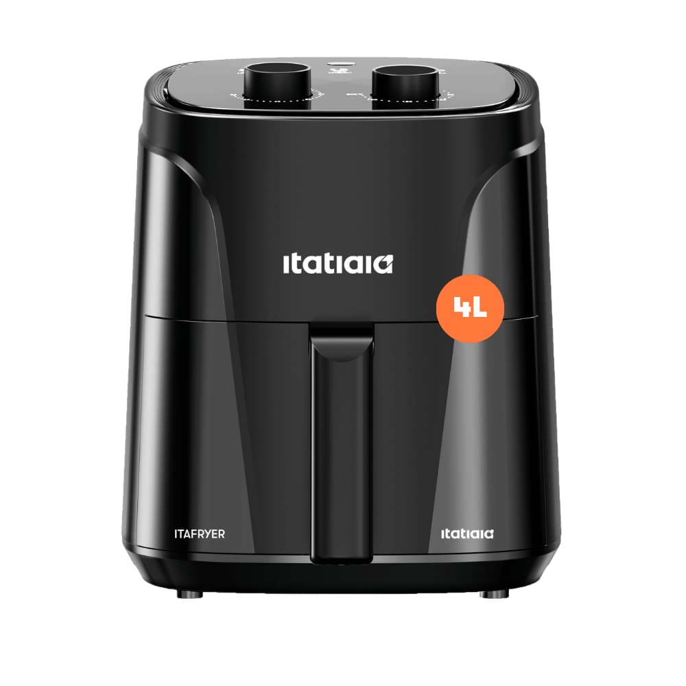 Fritadeira Sem Óleo Air Fryer Itatiaia Itafryer 4L 1400W Preto 127V
