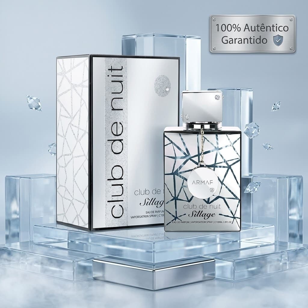🧊🔥Perfume Árabe Armaf Club De Nuit Sillage 105ml EDP Masculino Original Importado Cítrico Fresco Alta Fixação