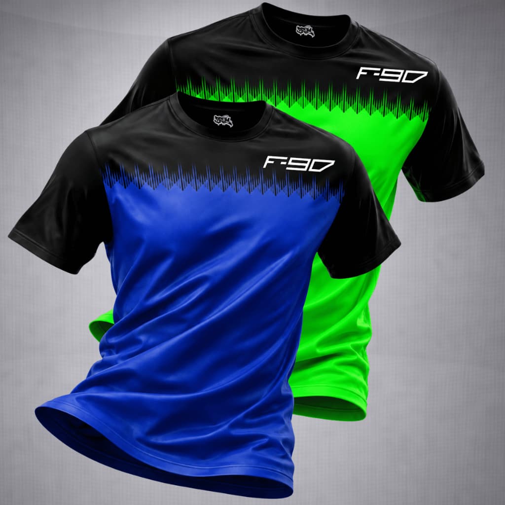 KIT 2 Camisetas Masculinas Dry Fit Blusa Esportiva Cross Fit Musculação Academia Treino Corrida