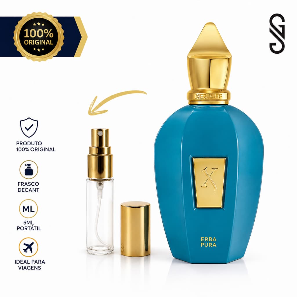 Xerjoff Erba Pura EDP  | Perfume Importado Original | Feminino e Masculino | 8 horas de fixação