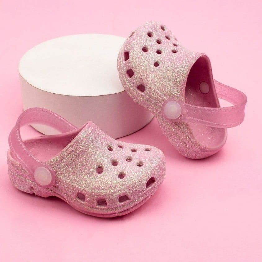 Sandália Infantil Menina Glitter Confortável Respirável Antiderrapante Casual Verão Passeio Escola Solami