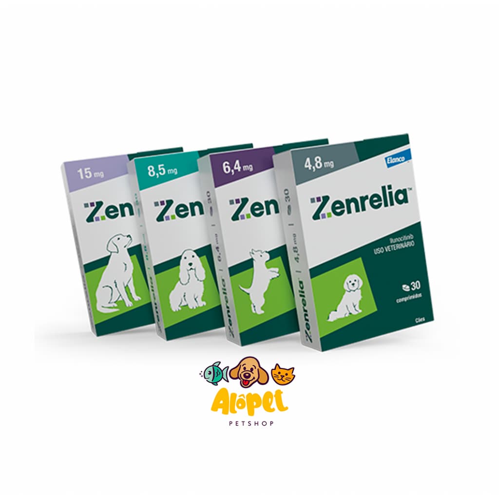 Zenrelia Elanco 30 Comprimidos para Cães | Tratamento Dermatológico