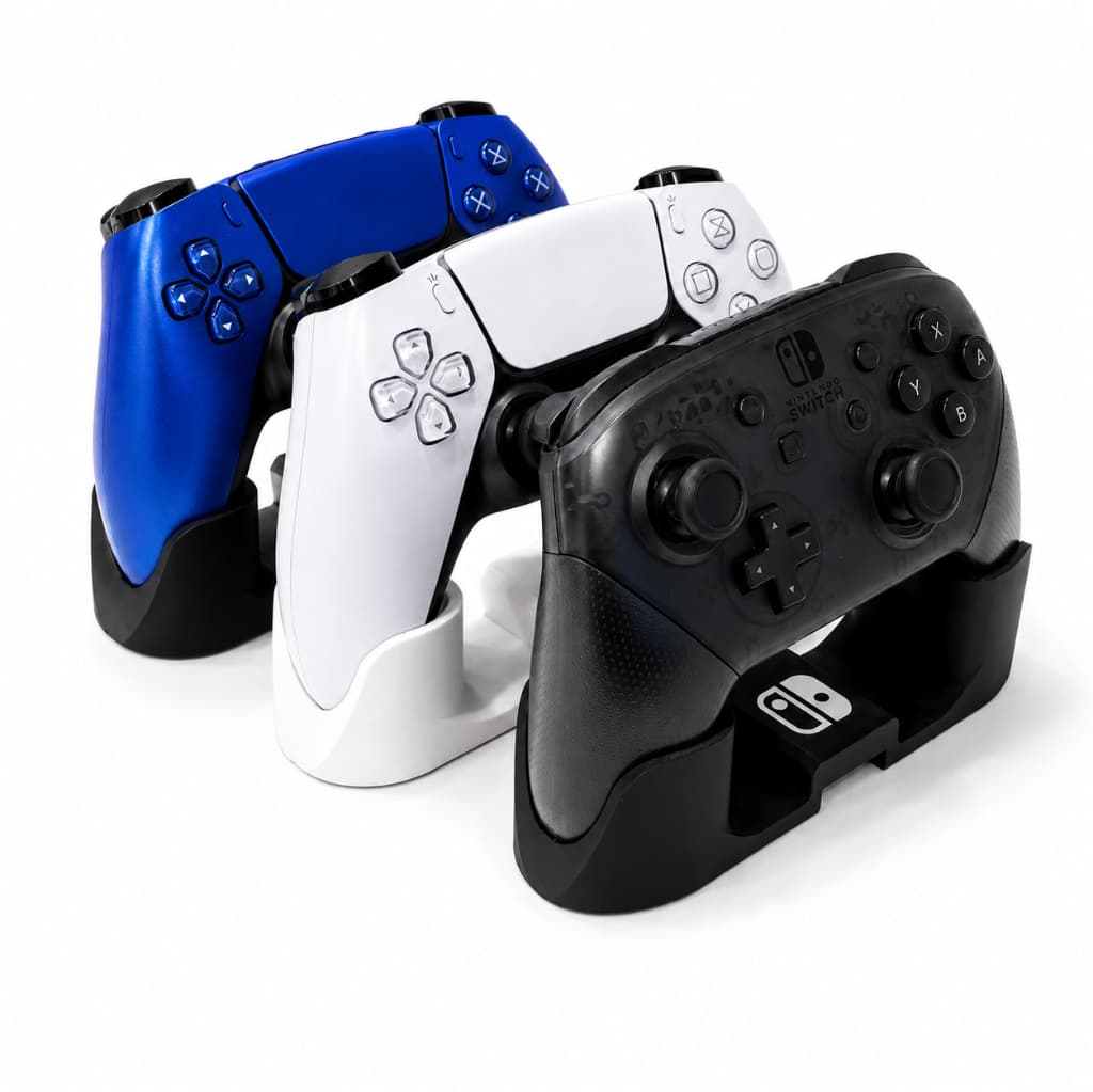 Suporte para Controle de Videogame com Sistema Modular