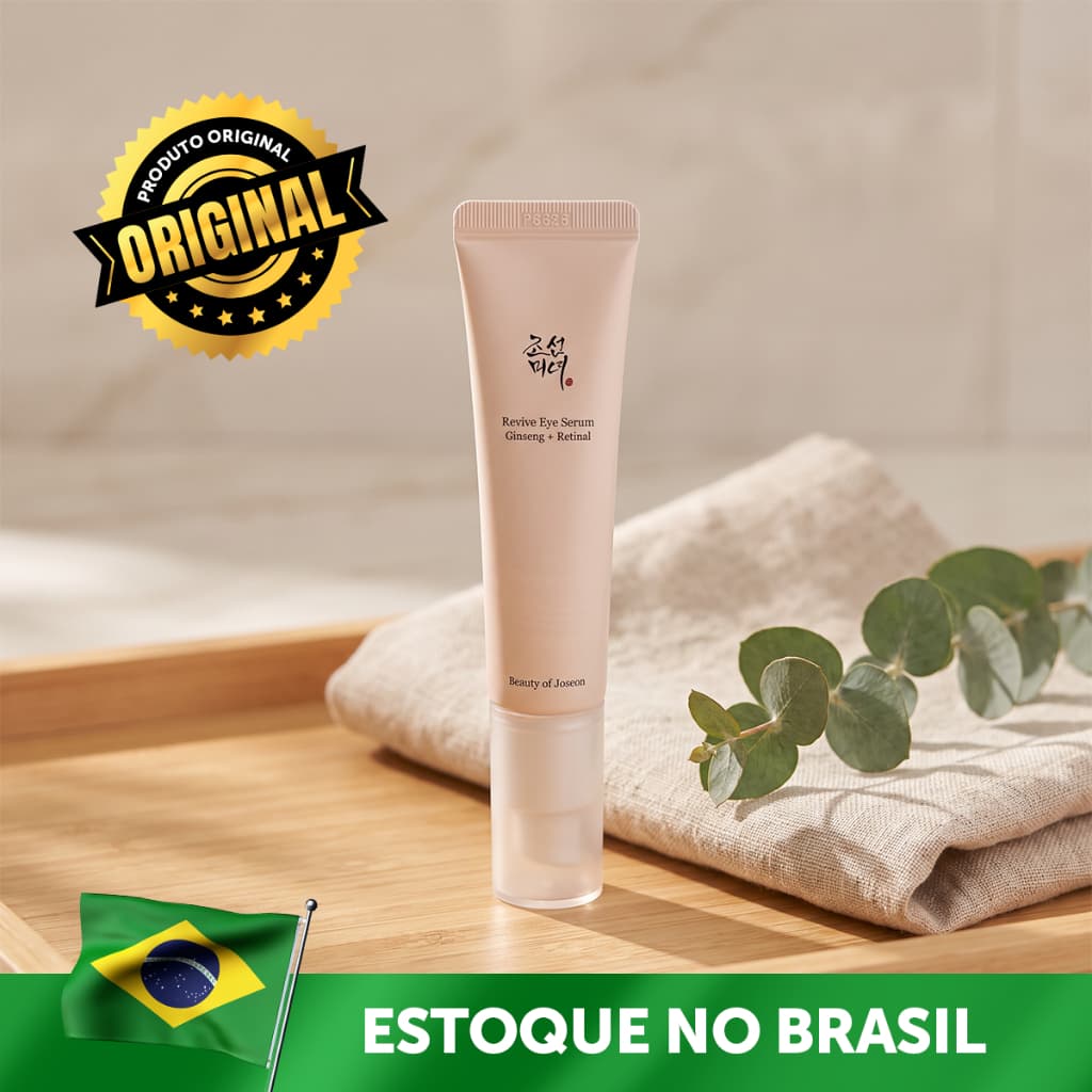 Beauty of Joseon Revive Eye Serum Ginseng + Retinal 30ml Sérum Área dos Olhos Coreano Anti-idade Antissinais Firmador