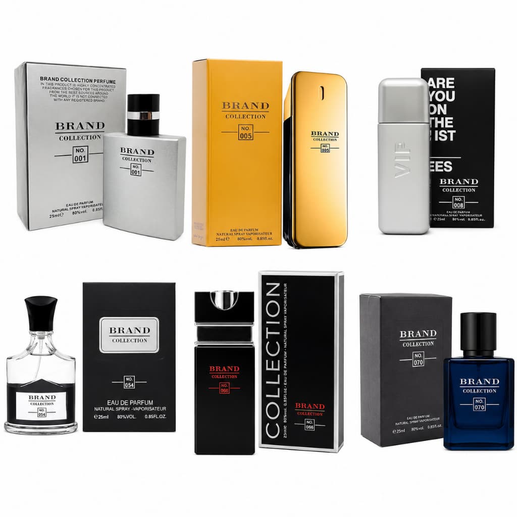 Perfumes Importados Brand Collection 25ml Eau de Parfum Miniatura Arabe Viagem Dream base óleo Masculino Feminino