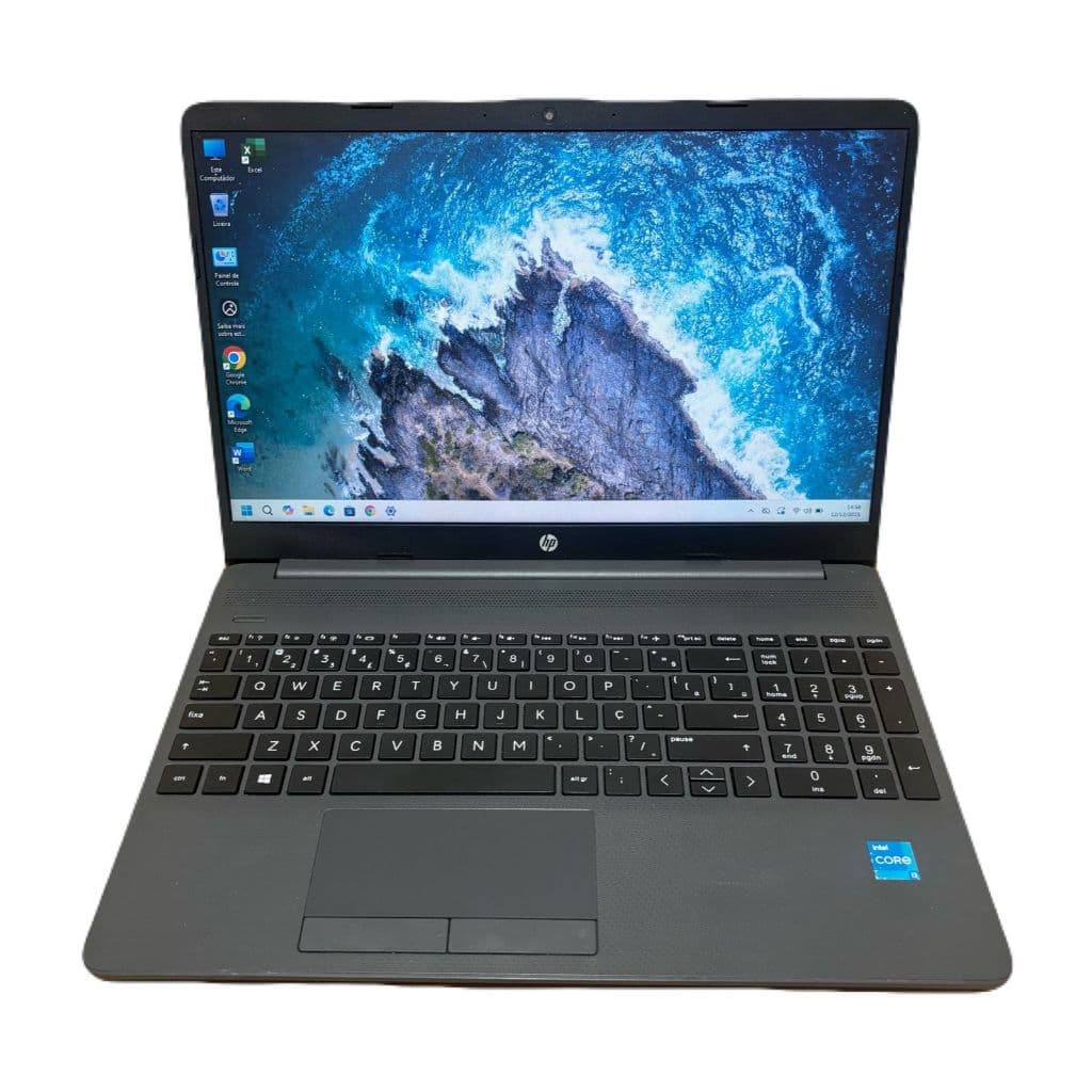 Notebook Hp Intel Core I3 11° Gen 8gb Ddr4 Ssd M.2 256gb Vitrine