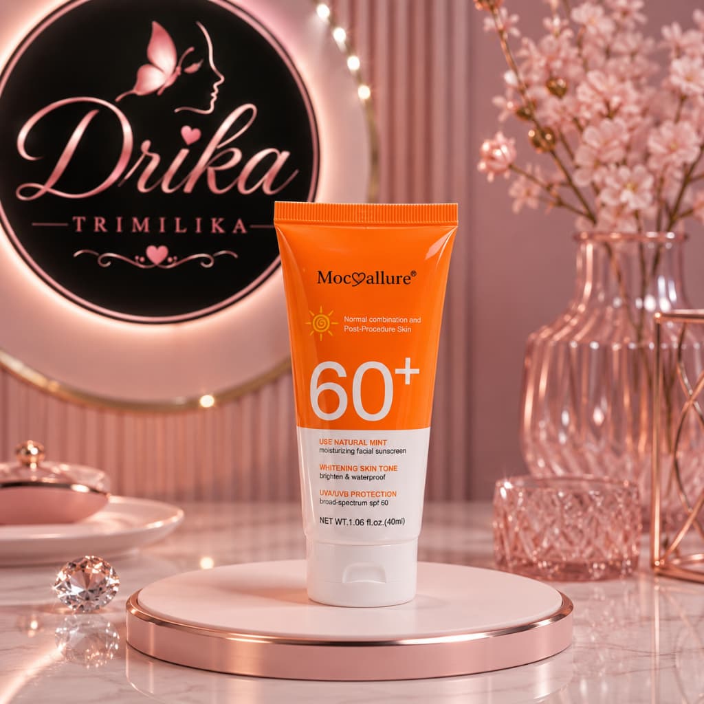 Protetor Solar Facial Mocallure FPS 60+ 40ml – Proteção UVA/UVB