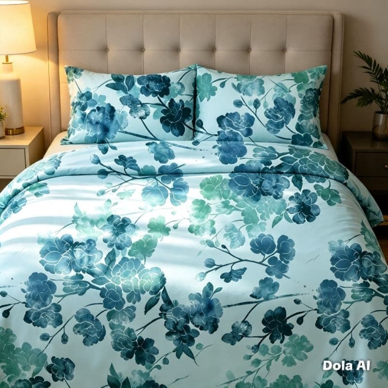 lencol casal/cama box jogo 3 peças micro percal 400 fios