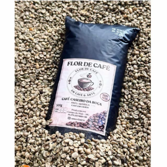 café cru em grãos para torrar e moer 5kg