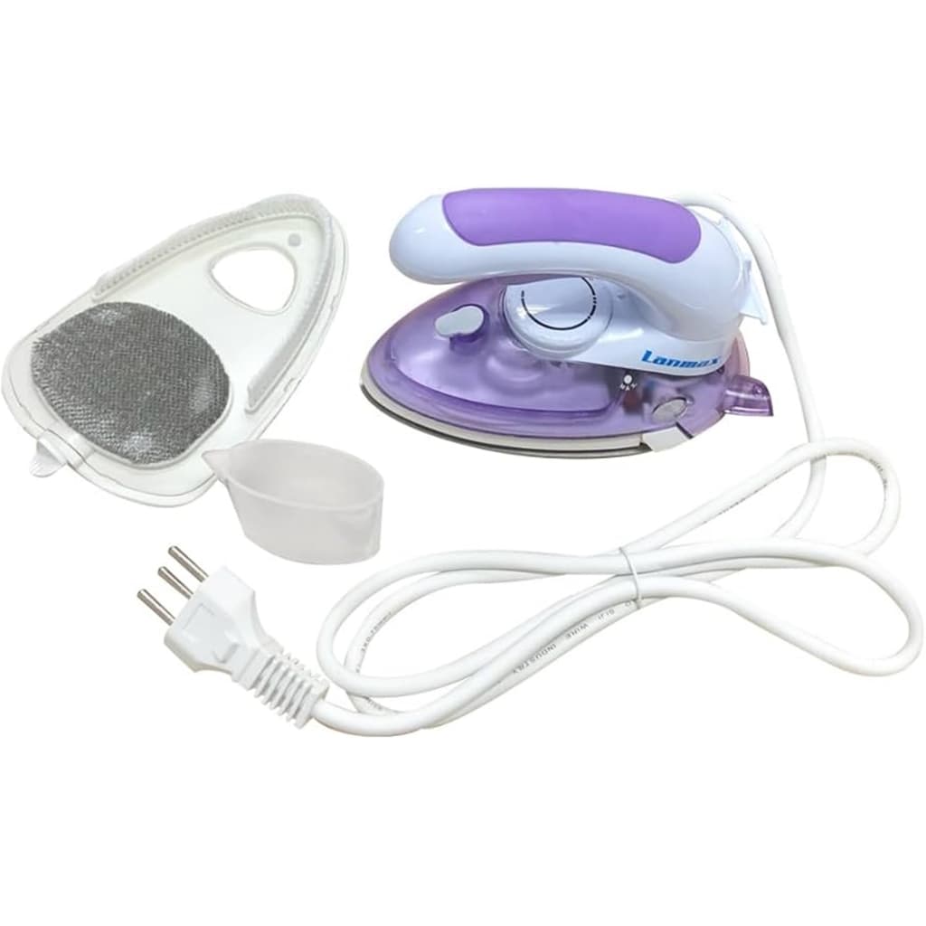 Mini Ferro a Vapor Vaporizador Para Passar Roupas Patchwork Viagem