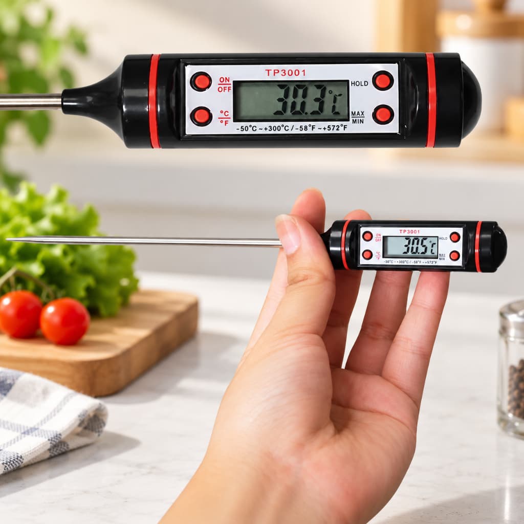 Termômetro Digital Culinário para Cozinha Churrasco
