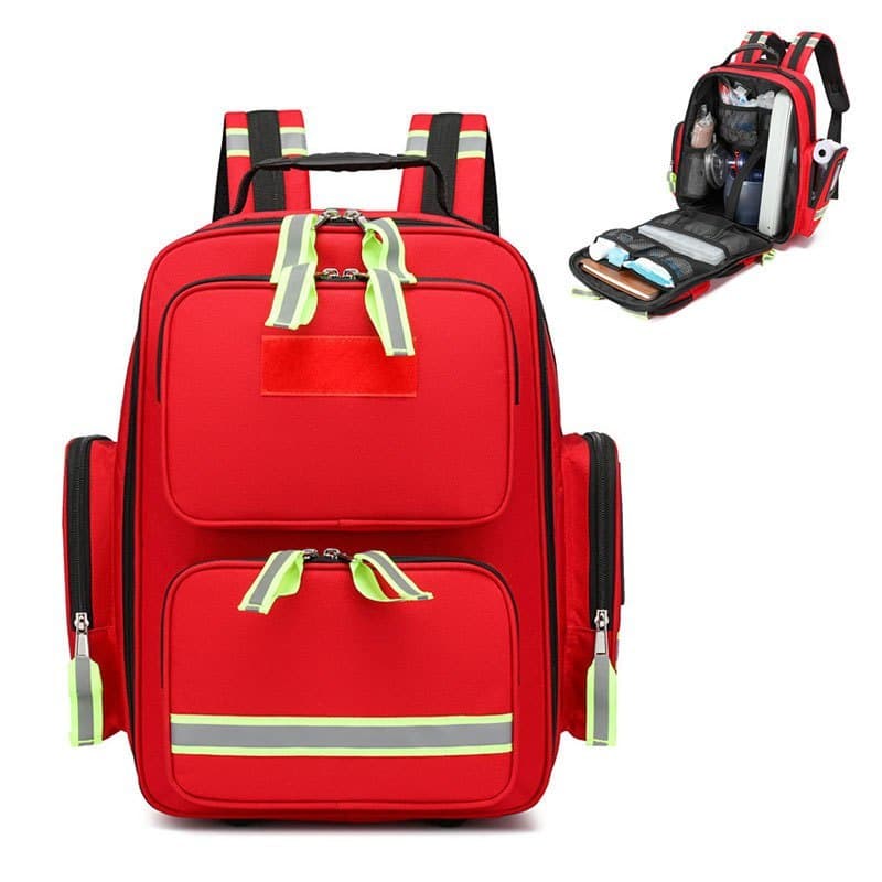 Caixa de primeiros socorros，Mochila / Resgate - Resgate Aph  ,Kit de primeiros socorros, kit de segurança médica