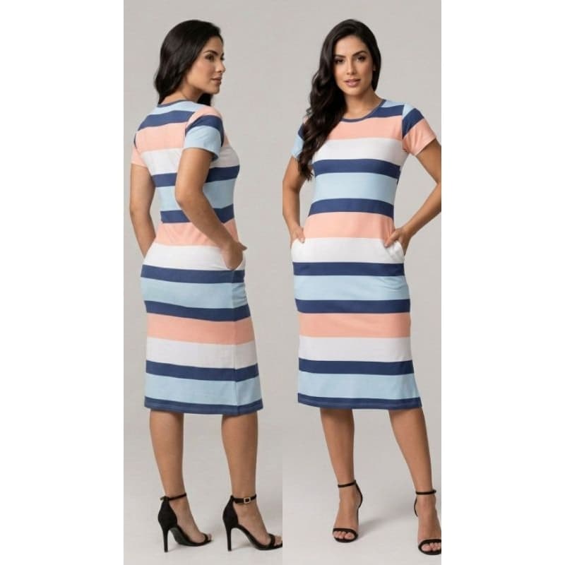 vestido  midi  de bolso  tamanho  único  g ,veste do 40 só 44, tecido  romântic