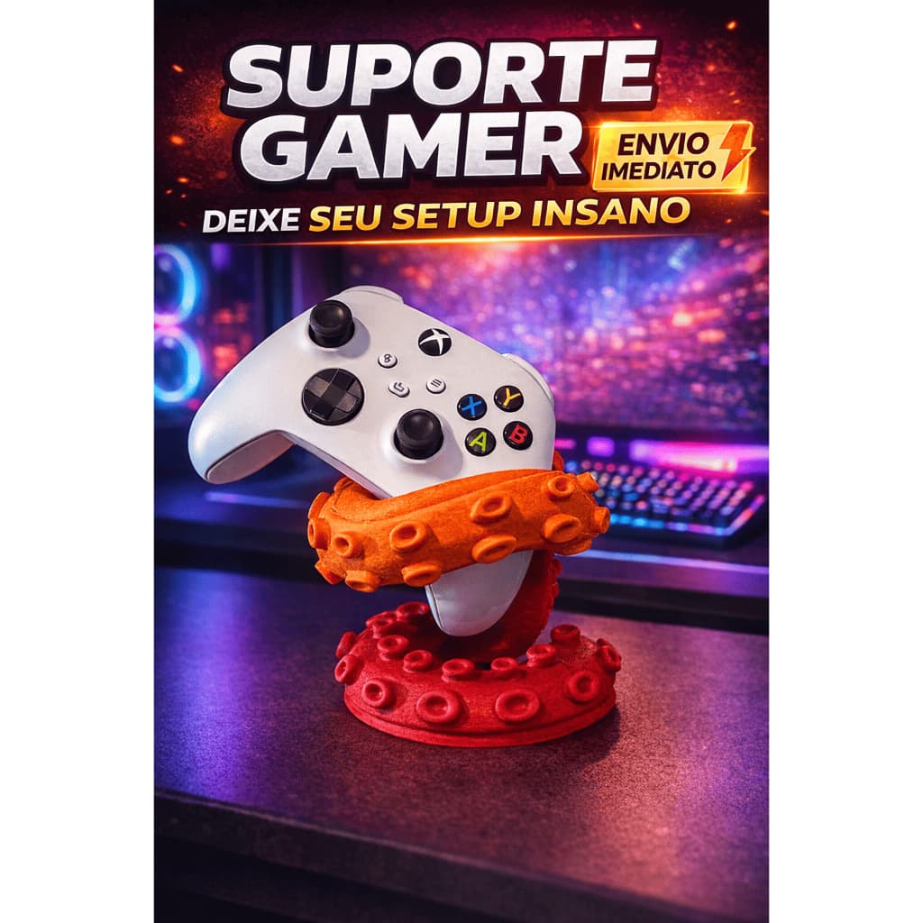 SUPORTE GAMER PARA CONTROLE / Vídeo Game/ PS5