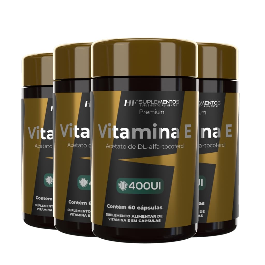 4X VITAMINA E 400UI ALFA TOCOFEROL HF SUPLEMENTOS