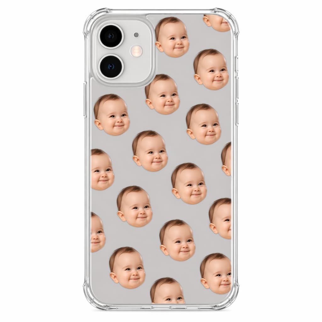 Capinha de Celular Personalizada com Foto Carinhas-Rostinhos - Diversos Celulares