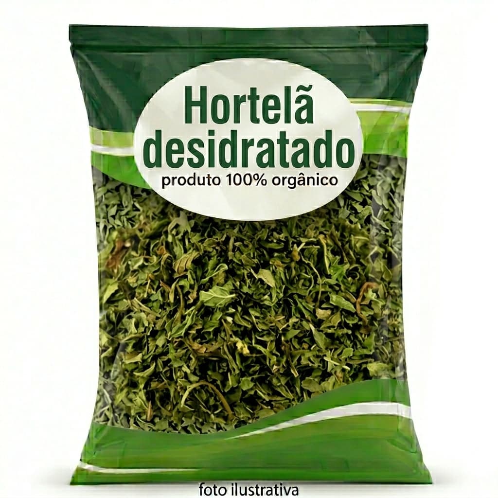 Chá de Hortelã (Hortelã Desidratado) Premium  500gr 300gr 200gr 100gr - Orgânico -  Mentha spicata