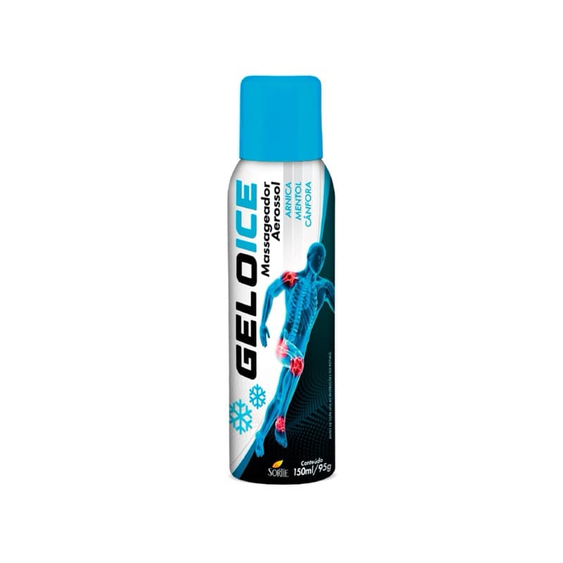 Kelldrin Geloice Spray Massageador Muscular 150ml - Alívio Rápido e Refrescante