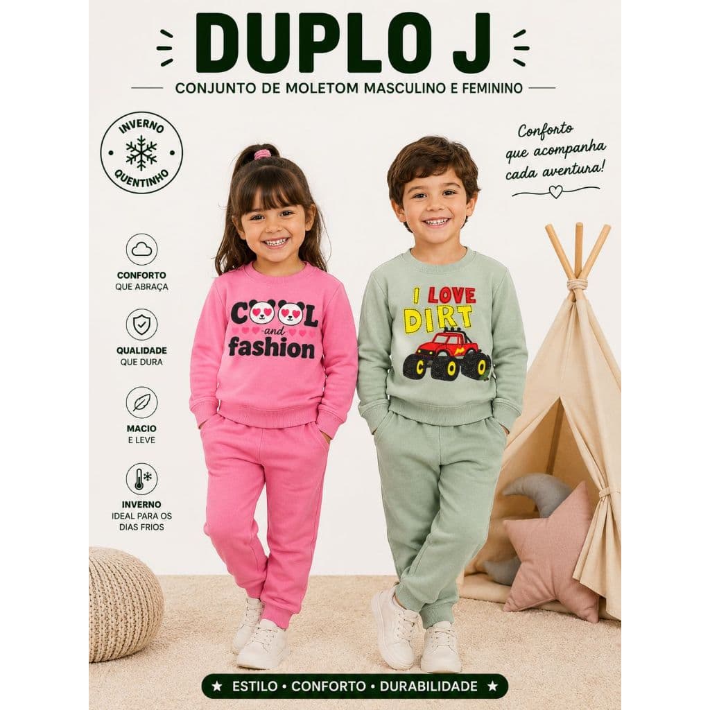 Conjunto Moletom menina criança conjunto moletom menino Inverno Menina Roupa Quente roupa de menina roupa de menino