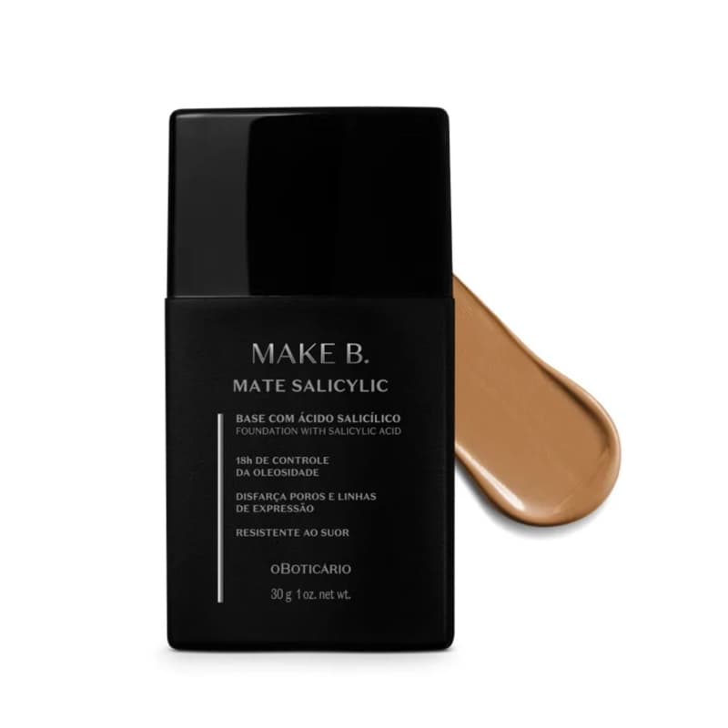 Base Líquida Efeito Mate Make B. Salicylic 30G
