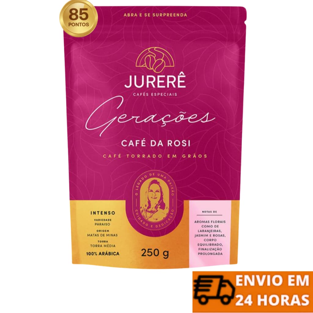 Jurerê Café Café Torrado Com Aromas De Florais de laranjeira, Rosas e Jasmins 250gr
