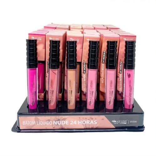 Batom Líquido Matte Nude 24 Horas Cor 319 a 324 - Max Love