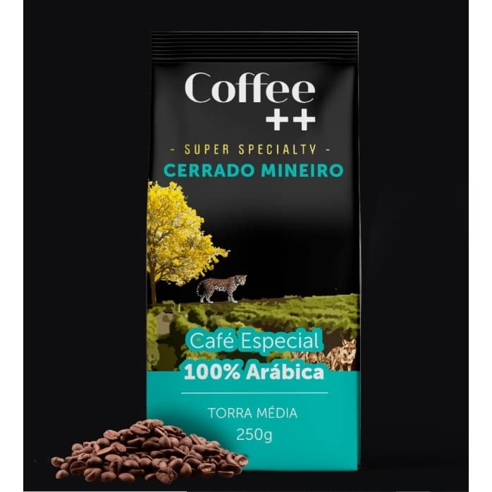Coffee ++ Café Especial Cerrado Mineiro em Grãos 100% Arábica