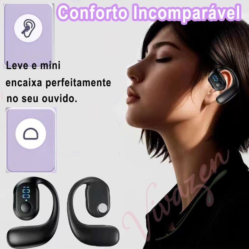 Sem Fio Bluetooth 5.3 Fone De Ouvido Único Tampões Ultra Longa Vida Útil Da Bateria Negócios Esportes touch