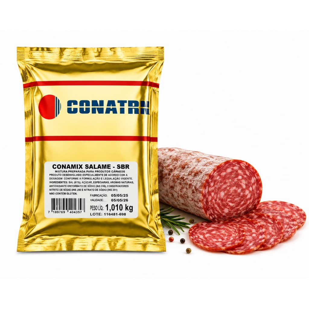 Tempero Sabor Salame Condimento Completo 1Kg Conamix - Conatril