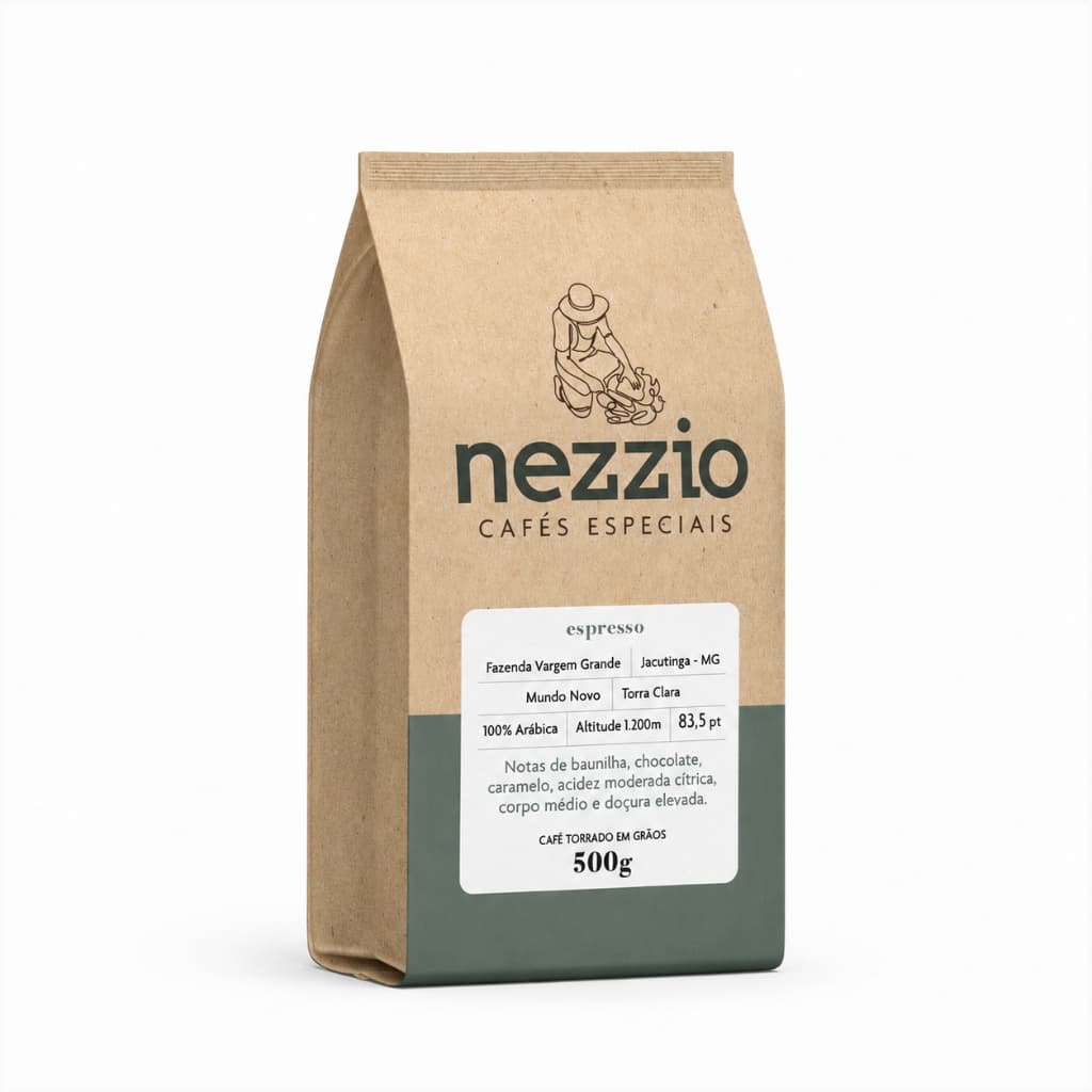 Café Especial 100% Arábica em Grãos 500g | Café Gourmet Nezzio