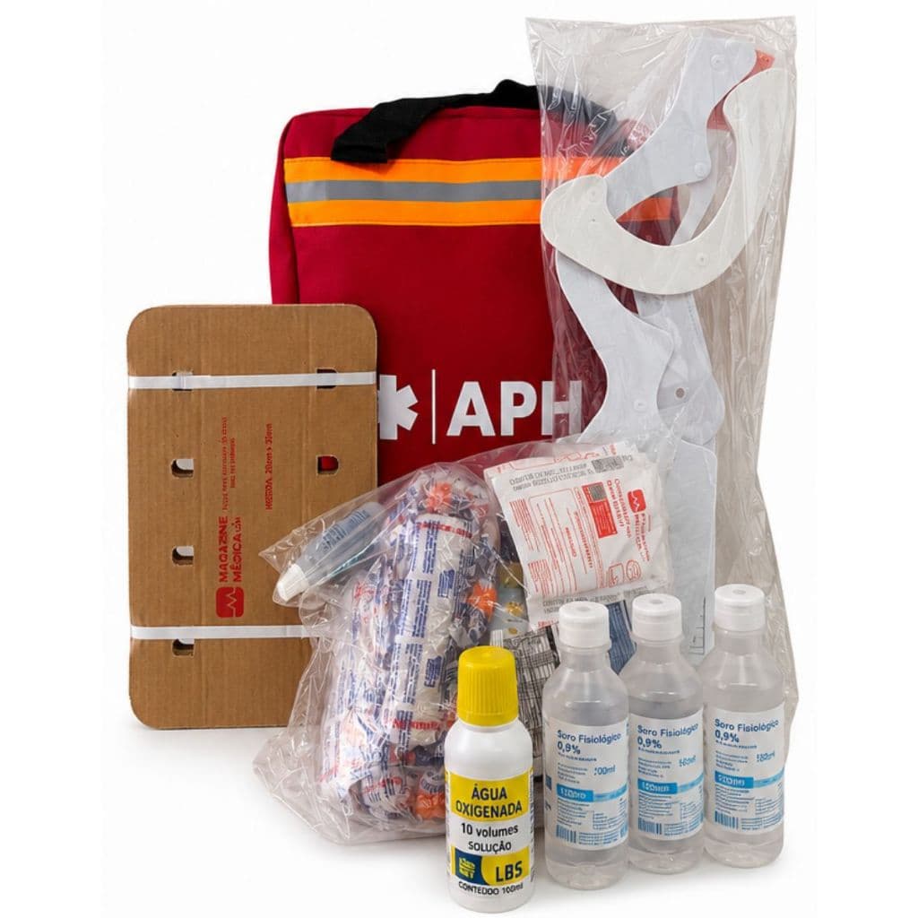 Kit de Primeiros Socorros para Escola Creches Lei Lucas CIPA