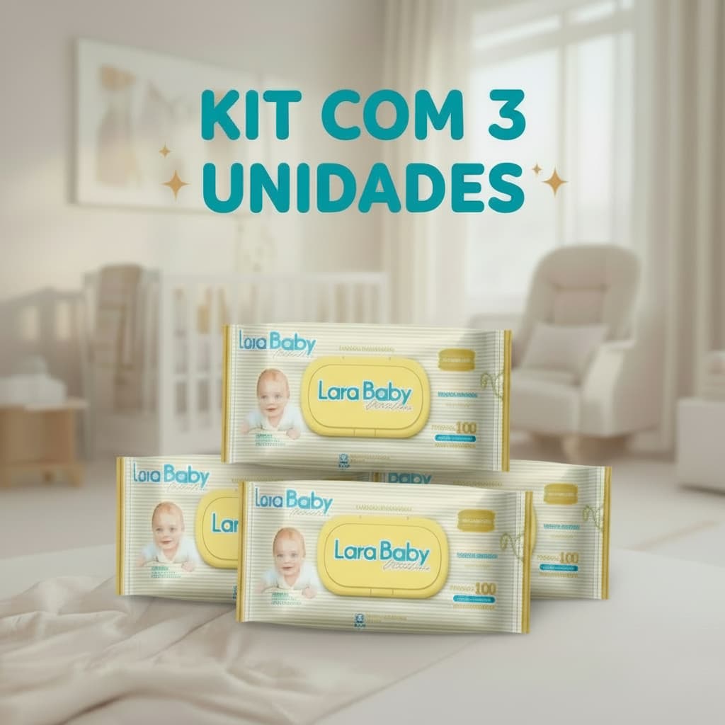 Lenços Umedecidos Bebê Big Baby - Toalhinhas Com 100 Unidades cada pacote