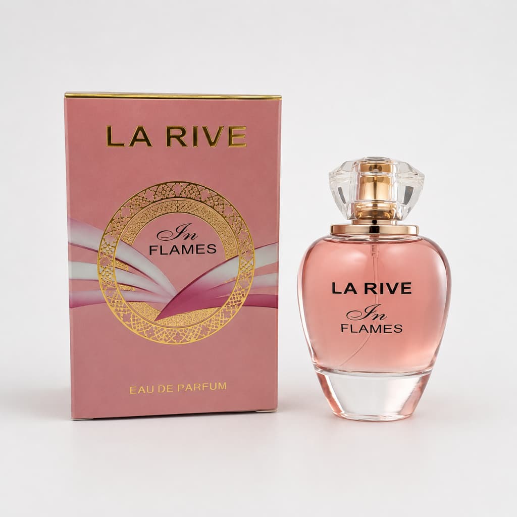 Perfume La Rive In Flame 100ml Feminino Importado Original  Floral Oriental Marcante e Sofisticado