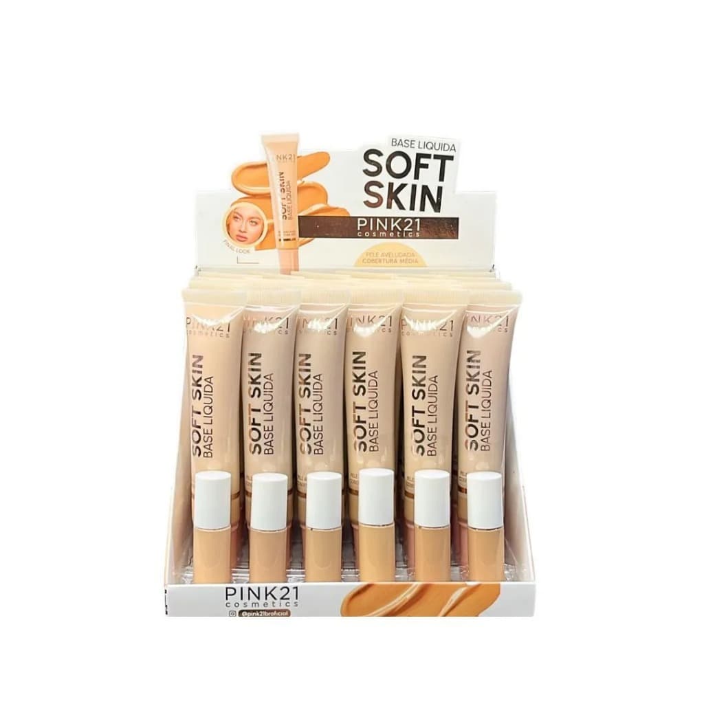 BASE LIQUIDA SOFT SKIN PINK 21
