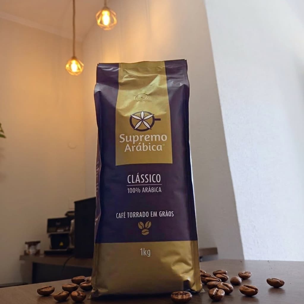 Café Em Grão Supremo Arábica Clássico 1kg