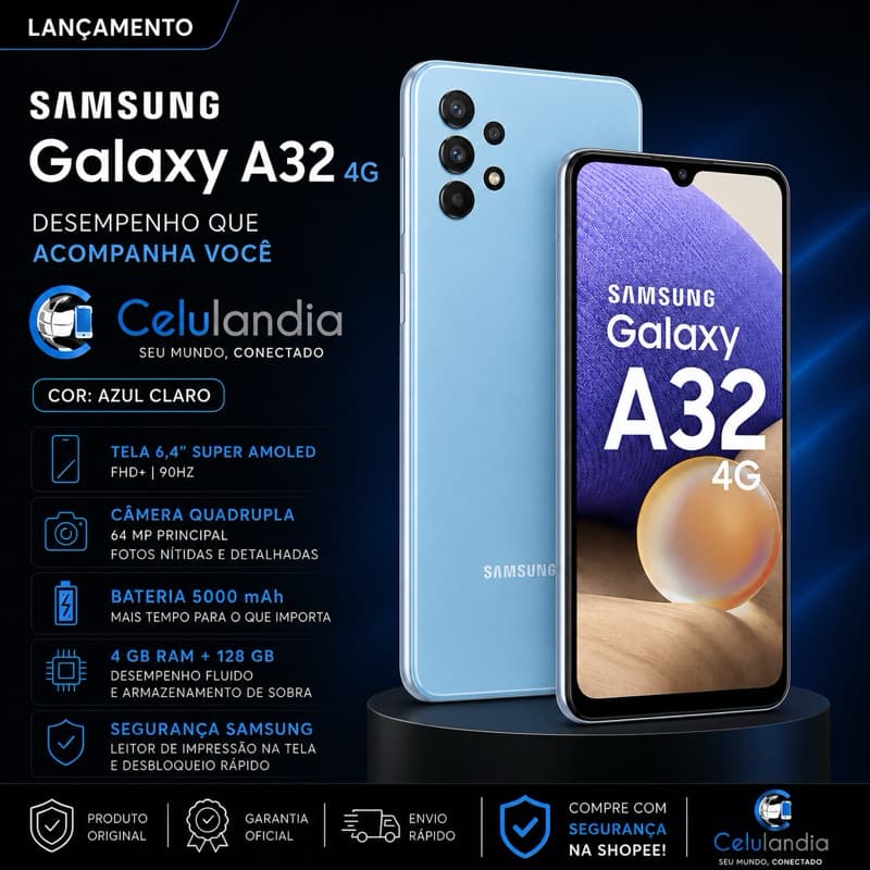 Samsung A32 128 Gigas Seminovo