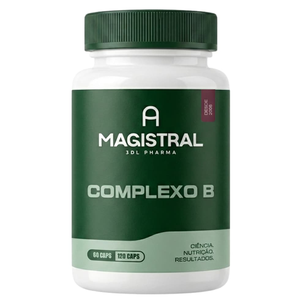 Complexo B Vitaminas Saúde Vitalidade Original ( Vitamina B12 B1 B2 B3 B5 B6 B7 B9 ) A Magistral Suplementos