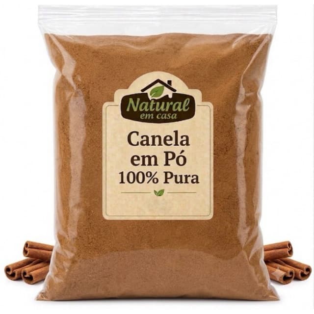 Canela em Pó 100% Pura Tempero para Doces e Bebidas
