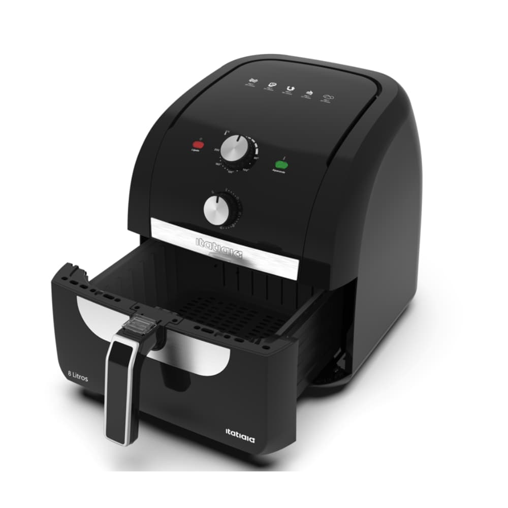 Air Fryer Fritadeira Sem Óleo Itatiaia 8 Litros 1900W 127V Grande