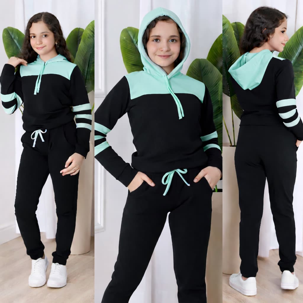 conjunto moletom menina infantil menina malha crepe calça+blus manga longa DIVERSAS CORES