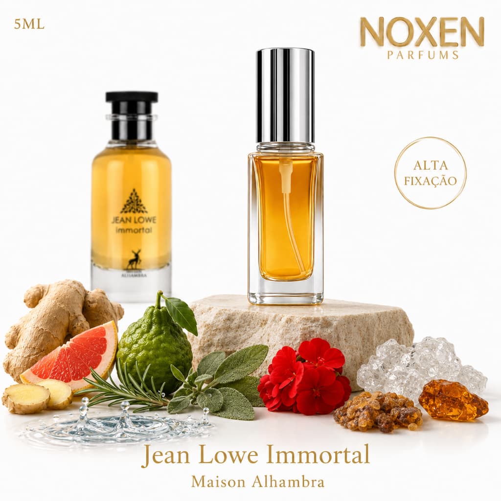 Perfume Masculino 5ml Premium Vidro Spray J.ean L.owe Immortal Elegante Importado