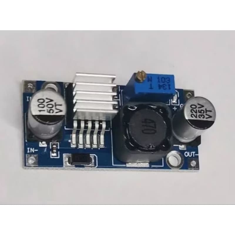Fonte Regulador de Tensão DC/DC  Step Down Lm2596S com dissipador