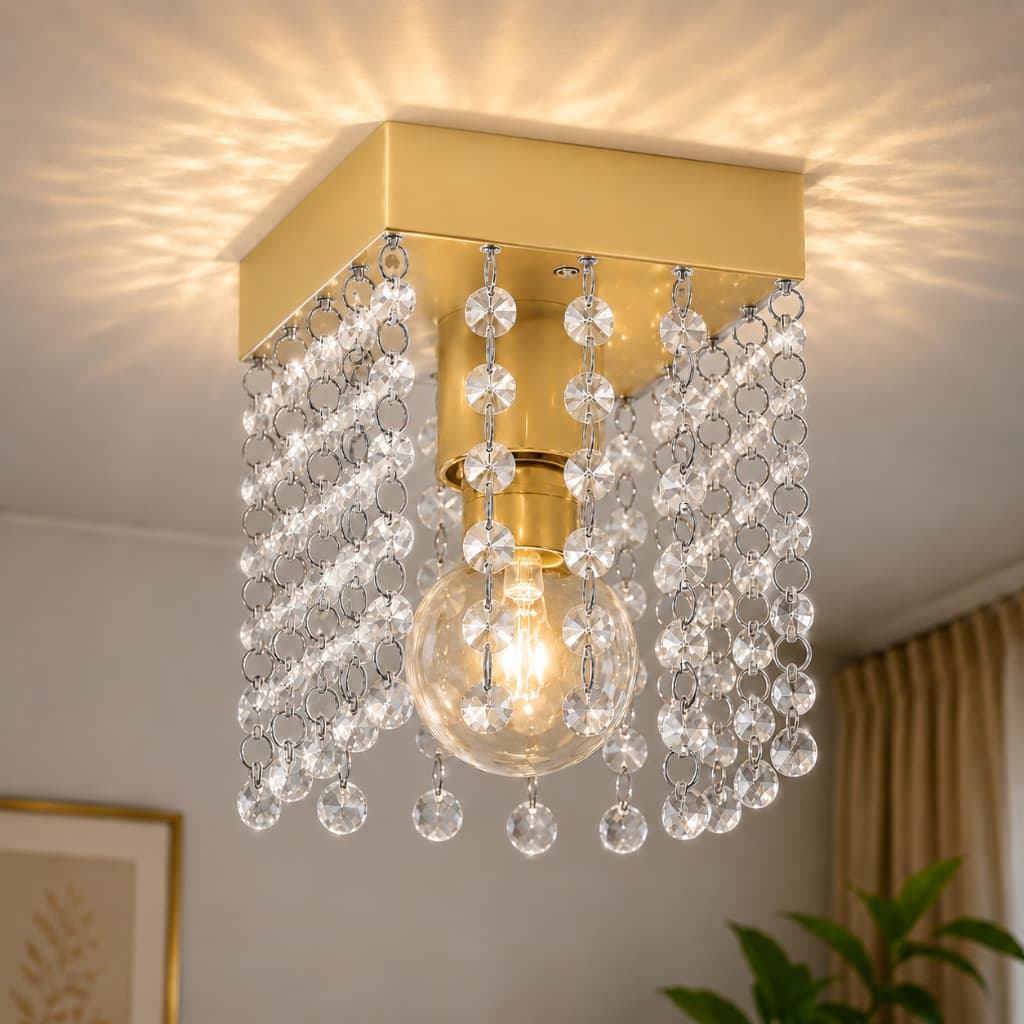 Lustre Luminária Plafon Barato Econômico Lâmpada e27
