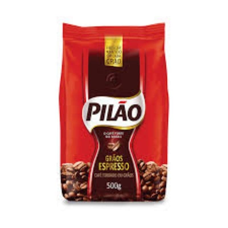 Pacote De Café Pilão Torrado Em Grãos 500g Pacote Fechado Grãos Espresso