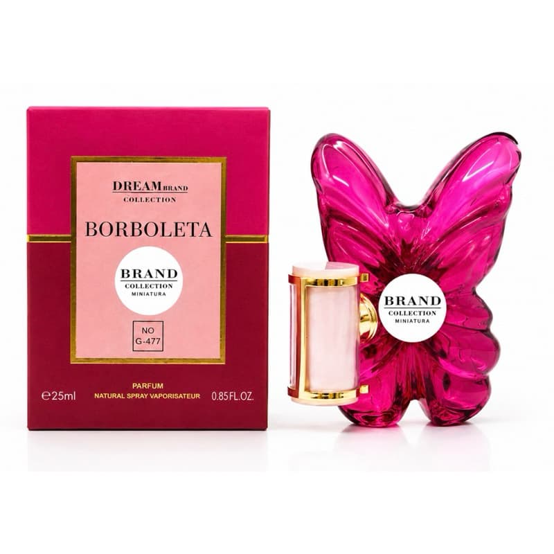 Perfume importado Brand Collection 477 Feminino , o Lançamento mais esperado do ano (Bomba) (Borboleta)